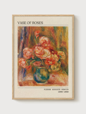 Pierre-Auguste Renoir Print poster in oak frame