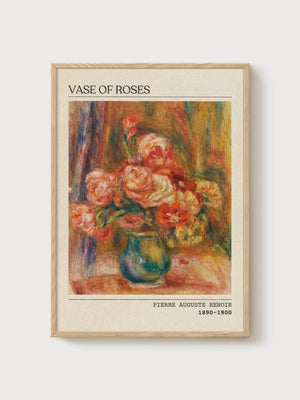Pierre-Auguste Renoir Print poster in oak frame