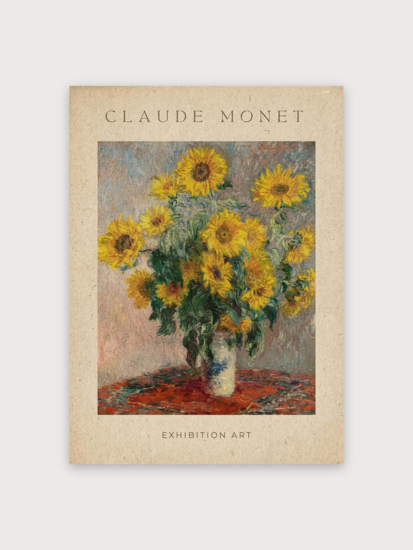 Claude Monet Sunflowers - Digital Download