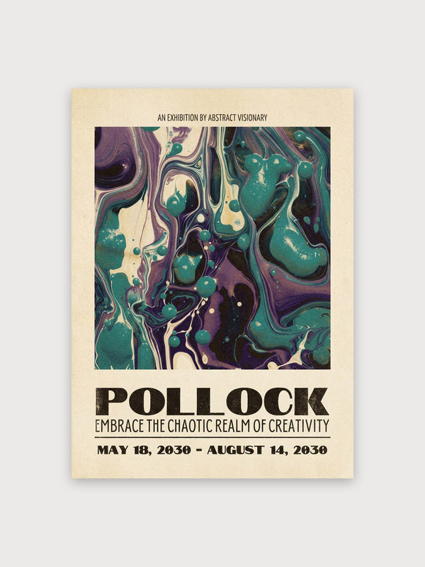 Pollock Abstract - Digital Download