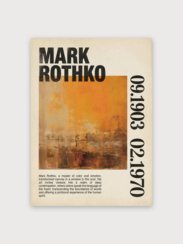 Mark Rothko 1970 - Digital Download
