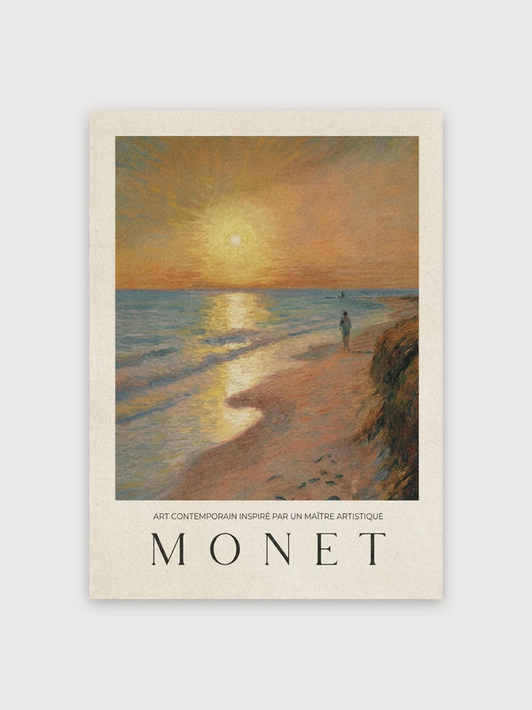 Monet Sunrise Sea - Digital Download