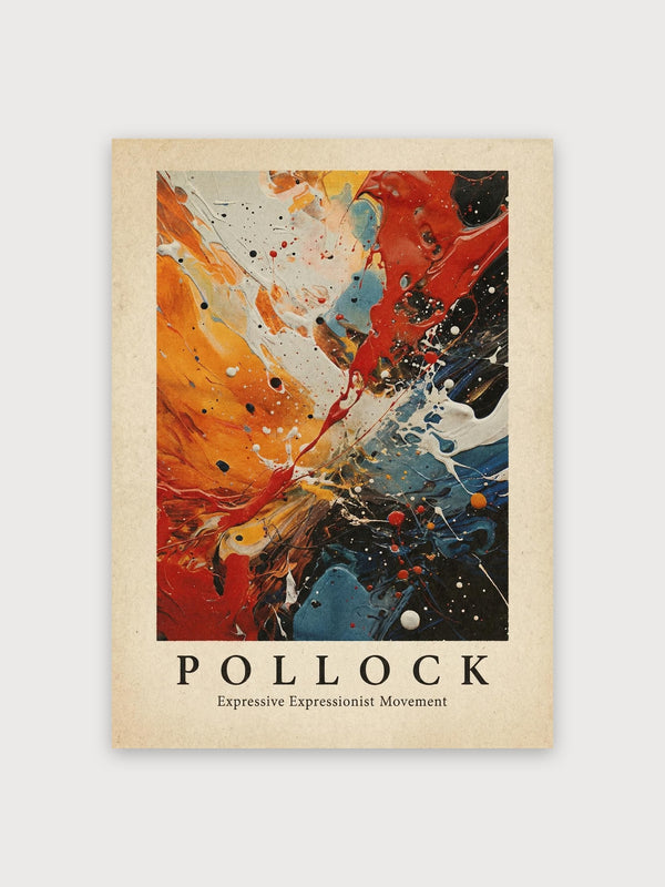 Pollock Expressionism - Digital Download