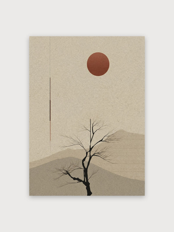 Zen Tree Sunset - Digital Download
