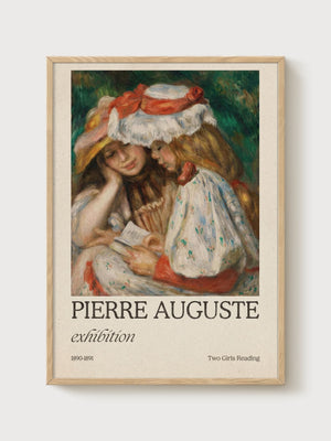 Pierre-Auguste Renoir Print poster in oak frame