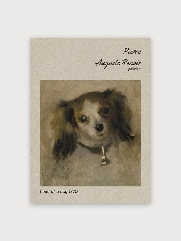 Renoir Dog Portrait - Digital Download