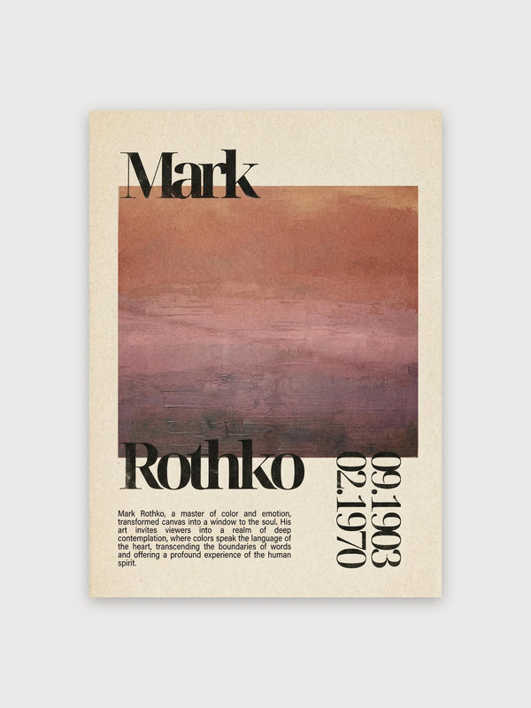 Mark Rothko Sunset - Digital Download