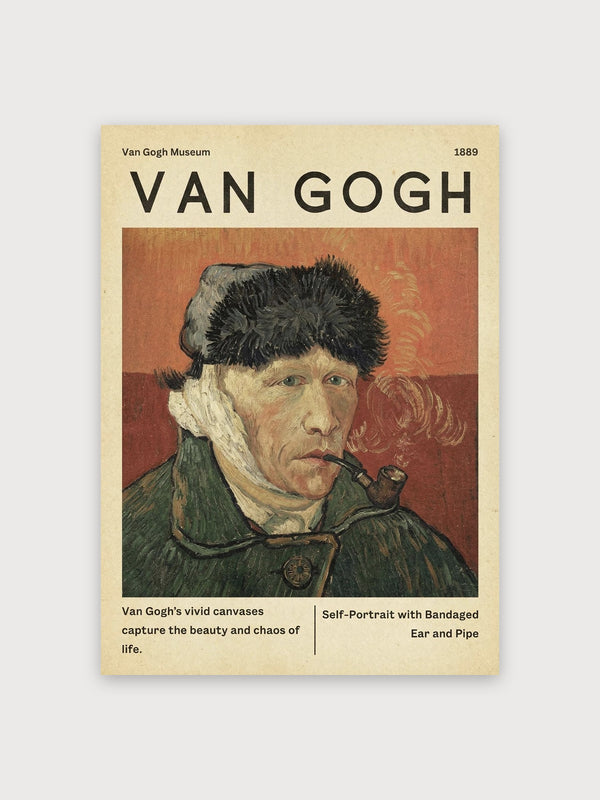 Van Gogh Self-Portrait - Digital Download