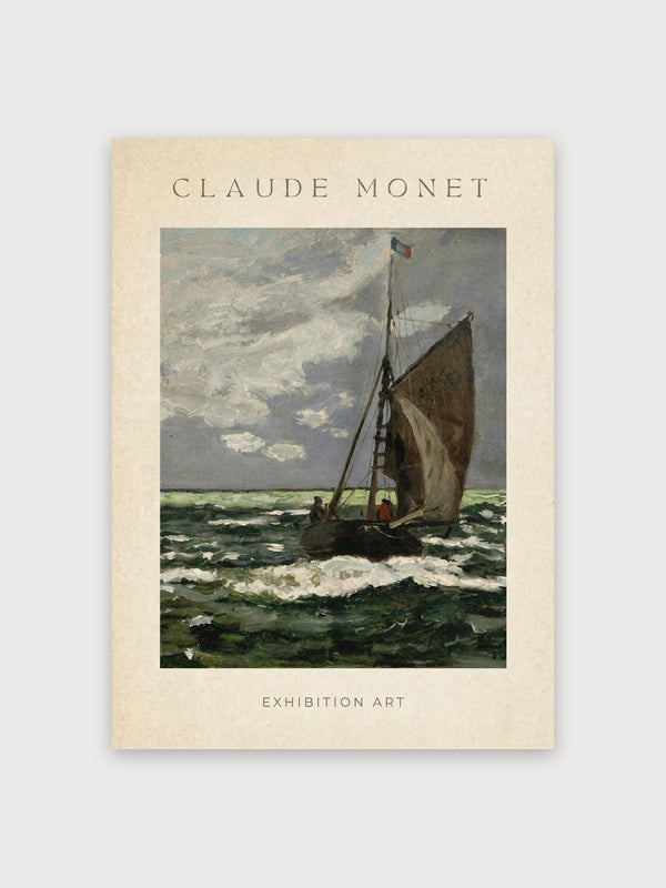 Monet Fishing Boat - Digital Download