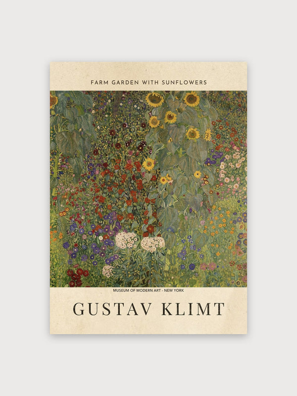 Klimt Sunflowers - Digital Download