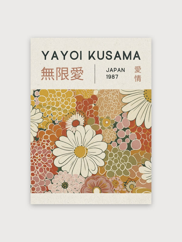 Kusama Floral 1987 - Digital Download