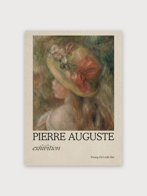 Renoir Girl Portrait - Digital Download