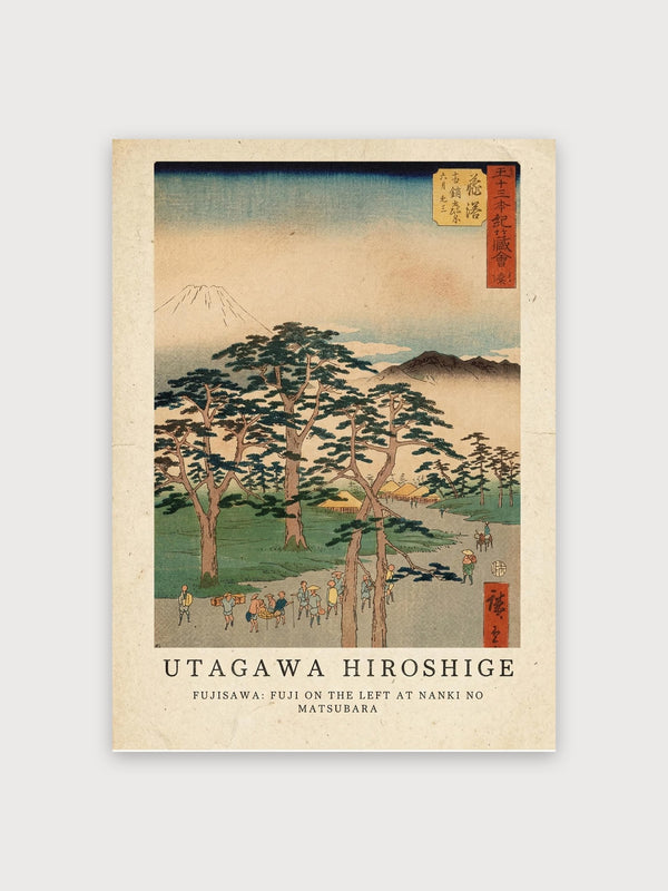 Hiroshige Fuji Print - Digital Download