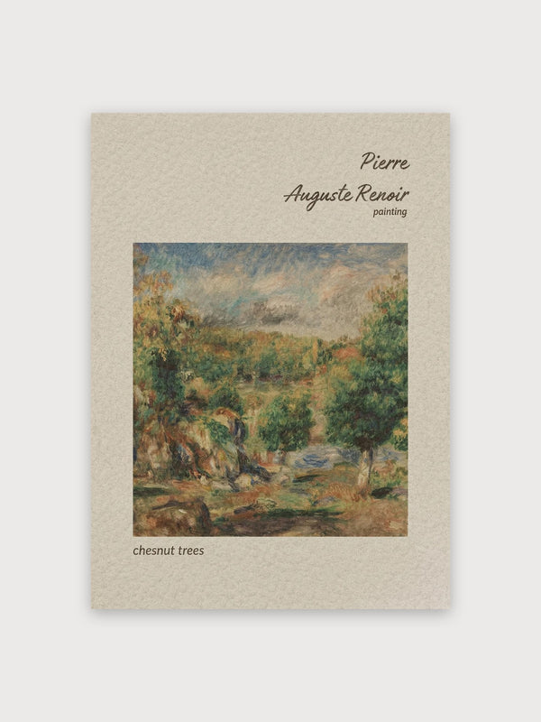 Renoir Chestnut Trees - Digital Download