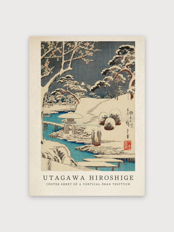 Hiroshige Winter Garden - Digital Download