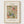 William Morris Print poster in oak frame