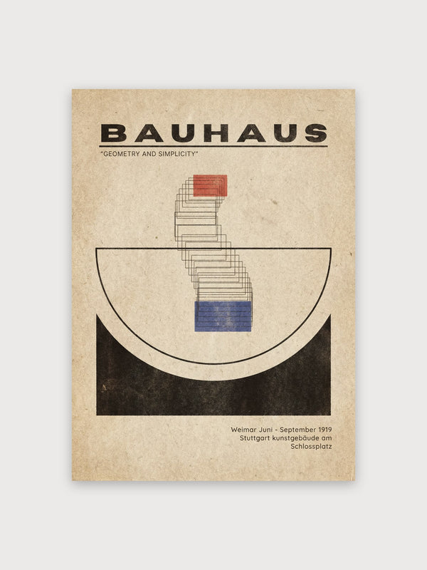 Bauhaus Geometry Print - Digital Download