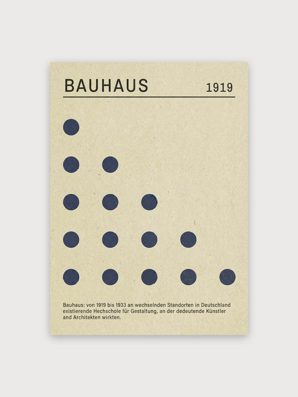 Bauhaus 1919 Print - Digital Download