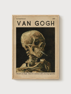 Vincent Van Gogh Print poster in oak frame