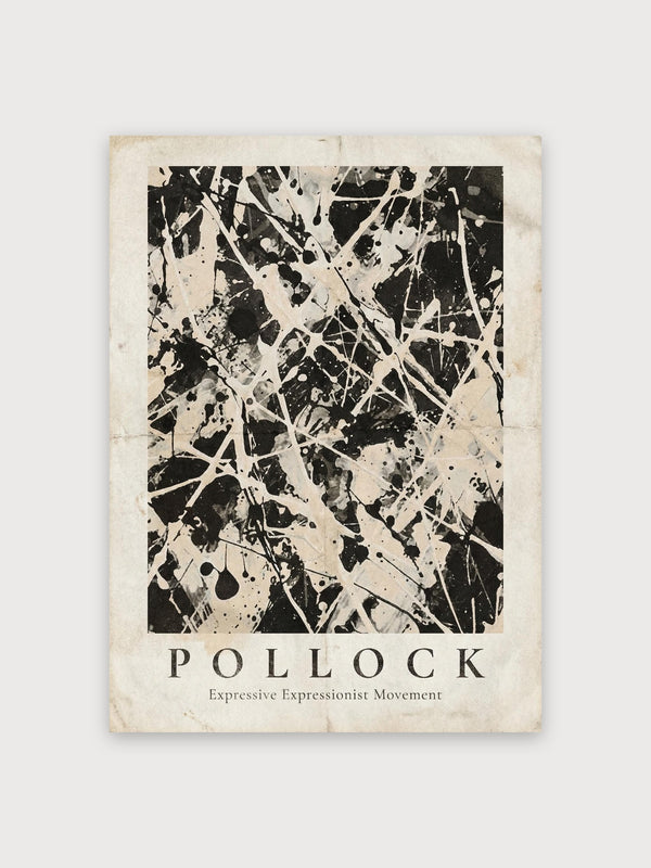 Pollock Splatter - Digital Download