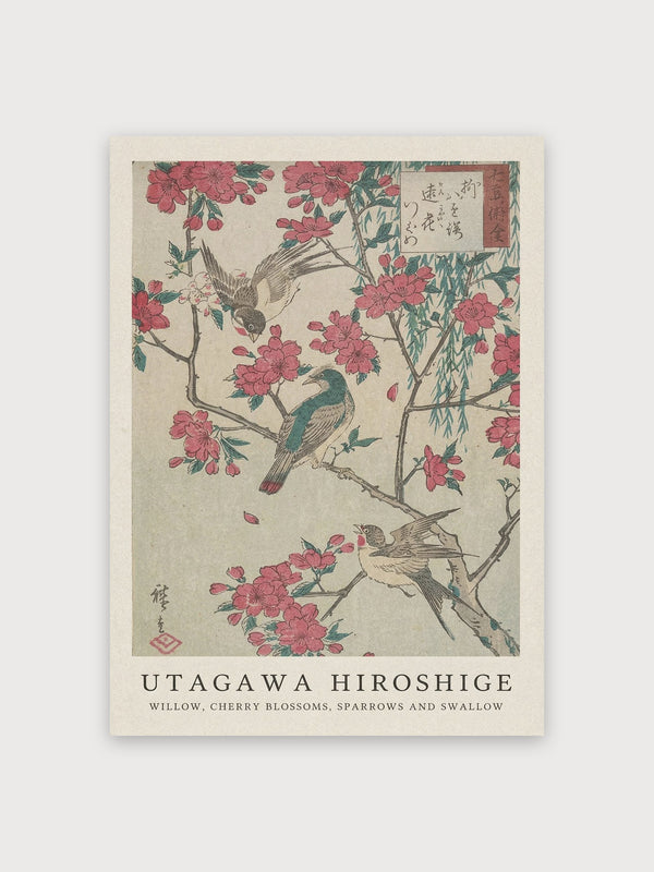Hiroshige Birds - Digital Download
