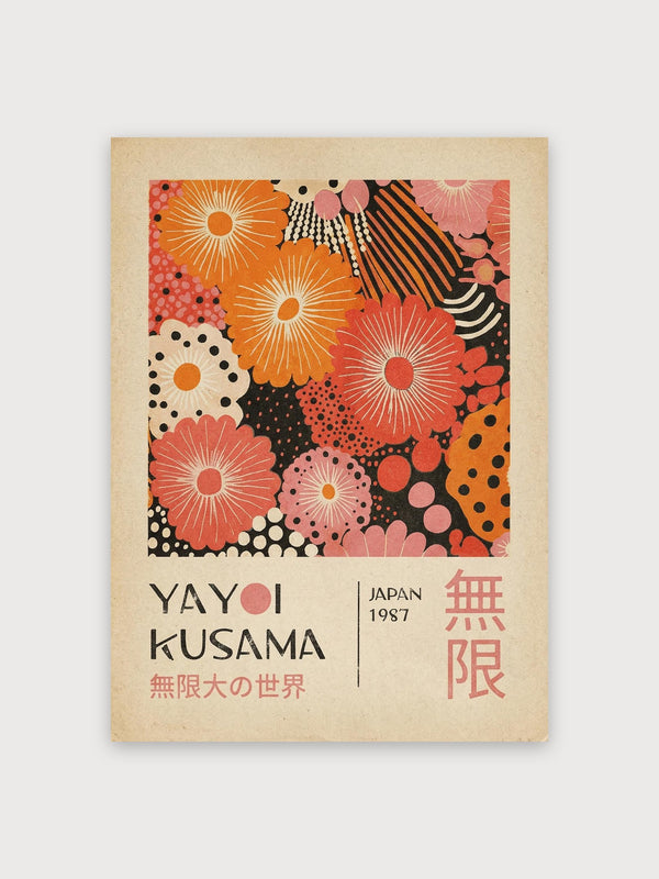 Kusama Floral 1987 - Digital Download