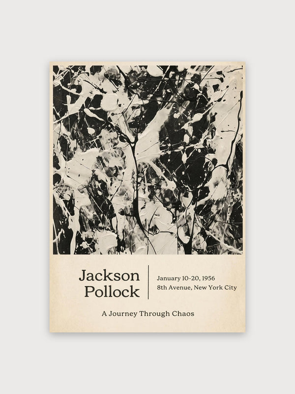 Jackson Pollock Print - Digital Download
