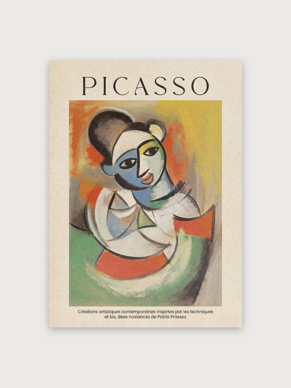 Picasso Cubist Portrait - Digital Download