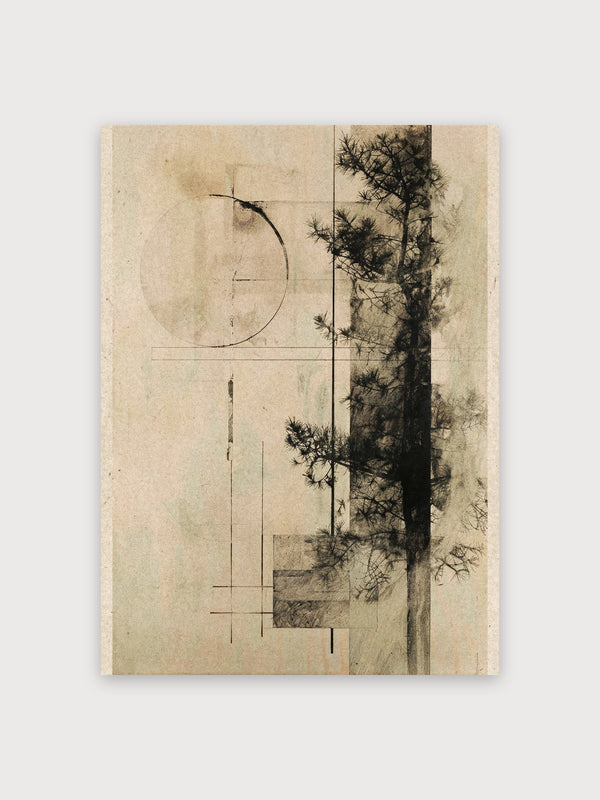 Zen Pine Geometry - Digital Download