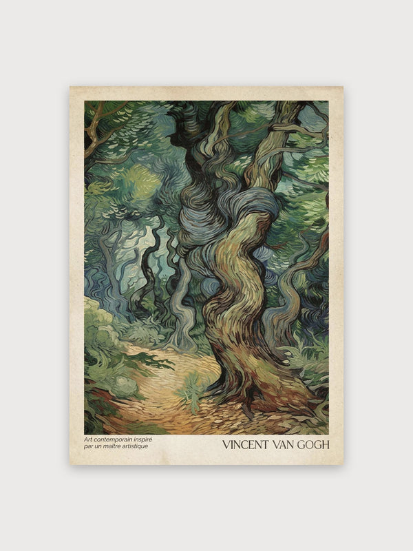 Van Gogh Tree Roots - Digital Download