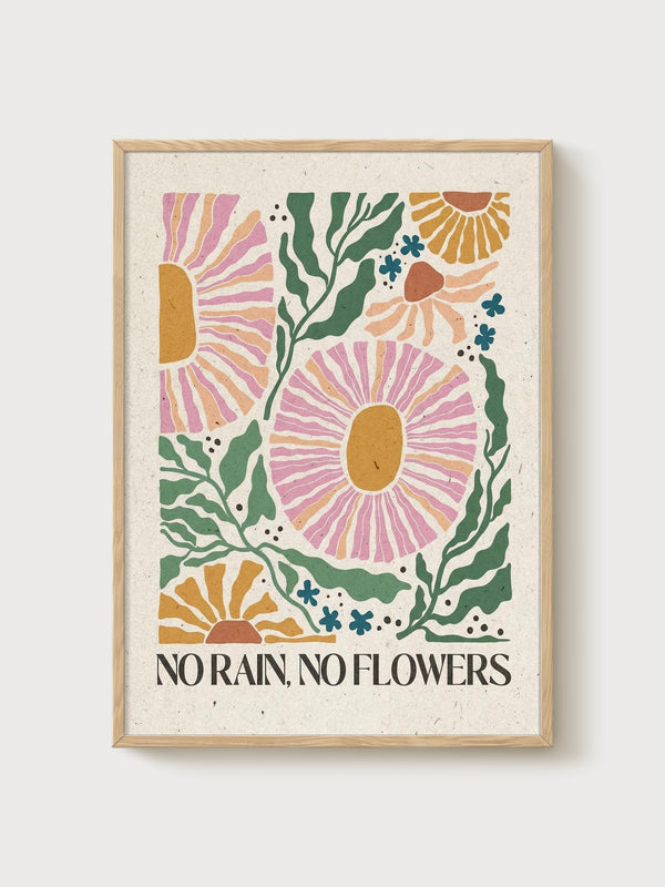 Matisse Print poster in oak frame