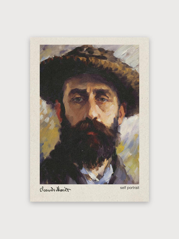 Monet Self Portrait - Digital Download