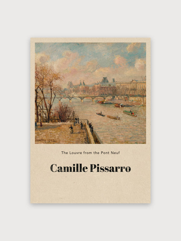 Pissarro Louvre Print - Digital Download