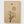 Minimalist Tree Print poster in oak frame
