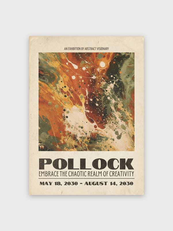 Pollock Abstract - Digital Download