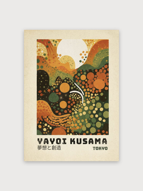 Kusama Abstract Dots - Digital Download