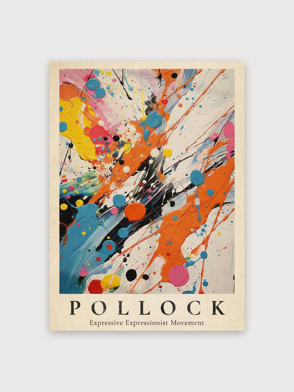 Pollock Abstract - Digital Download