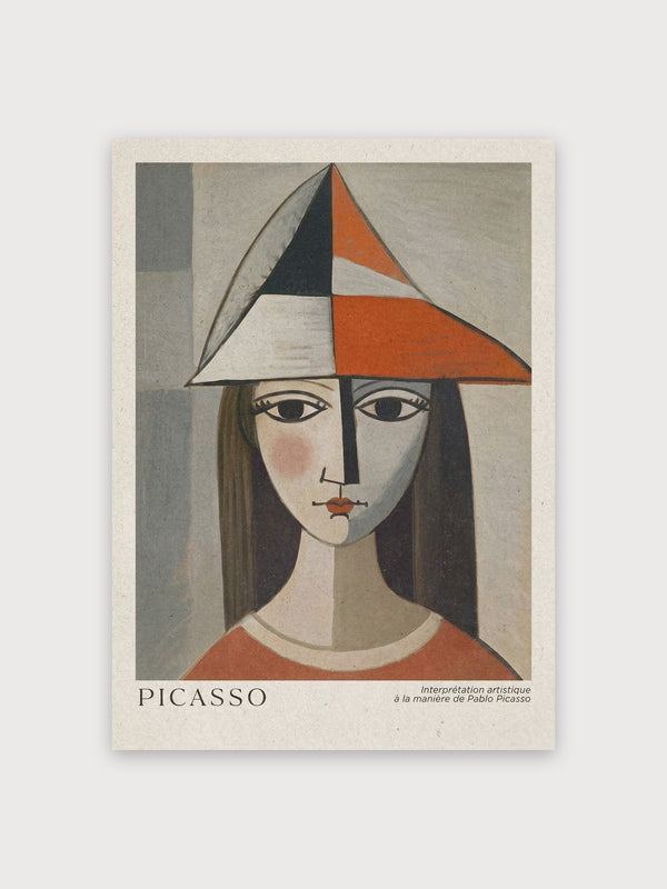 Picasso Woman Hat - Digital Download