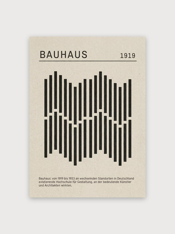 Bauhaus 1919 Print - Digital Download