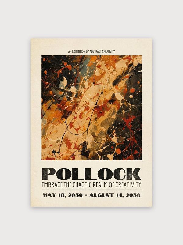 Pollock Abstract - Digital Download