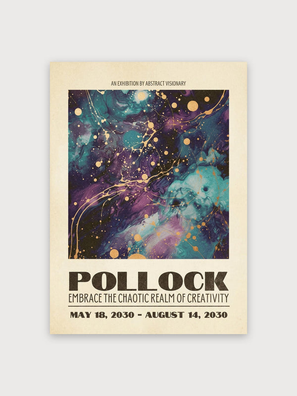 Pollock Abstract - Digital Download