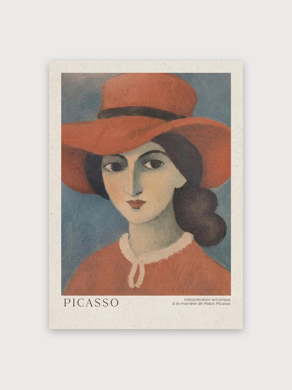Picasso Red Hat - Digital Download