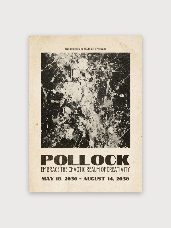 Pollock Abstract - Digital Download