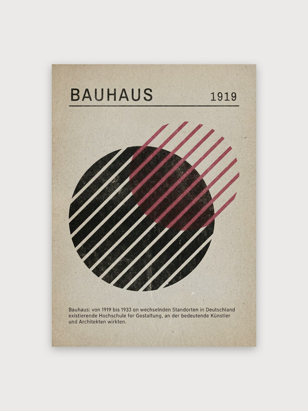 Bauhaus 1919 Print - Digital Download