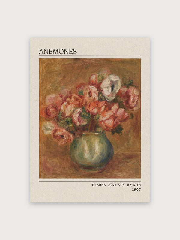 Renoir Anemones - Digital Download