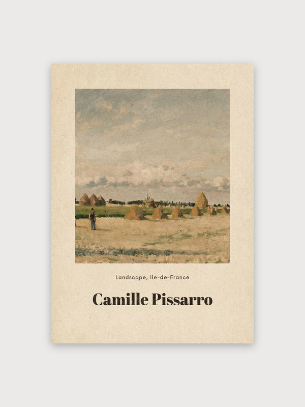 Pissarro Landscape - Digital Download