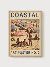 Coastal Beach Poster