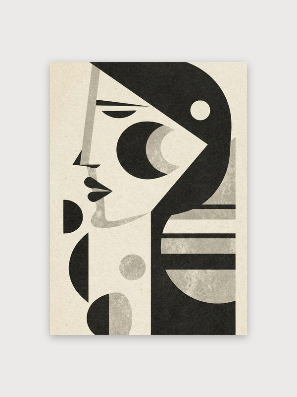 Bauhaus Face Print - Digital Download