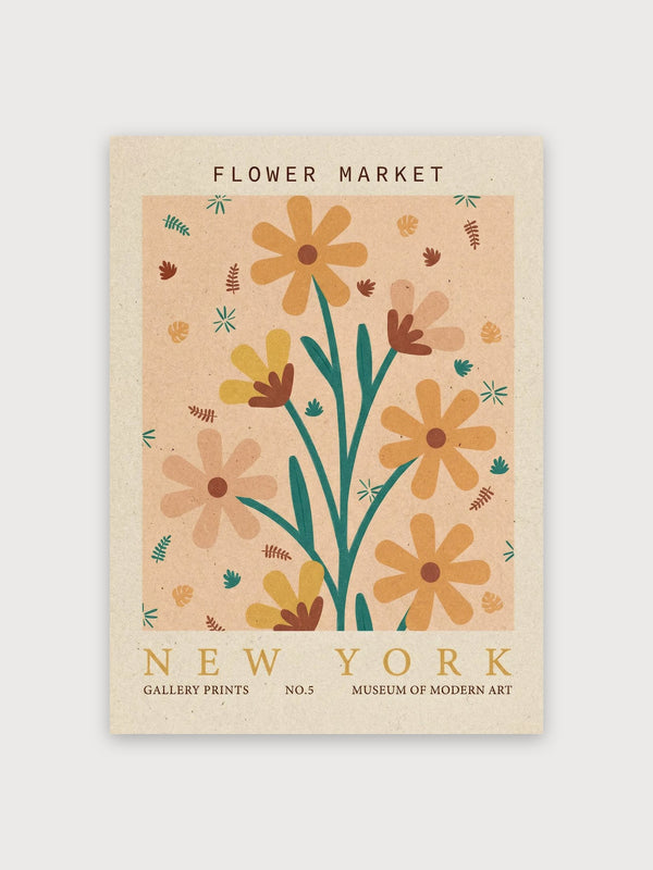 Flower Market Print - Digital Download