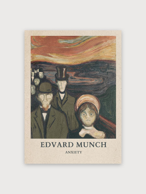 Edvard Munch Anxiety - Digital Download